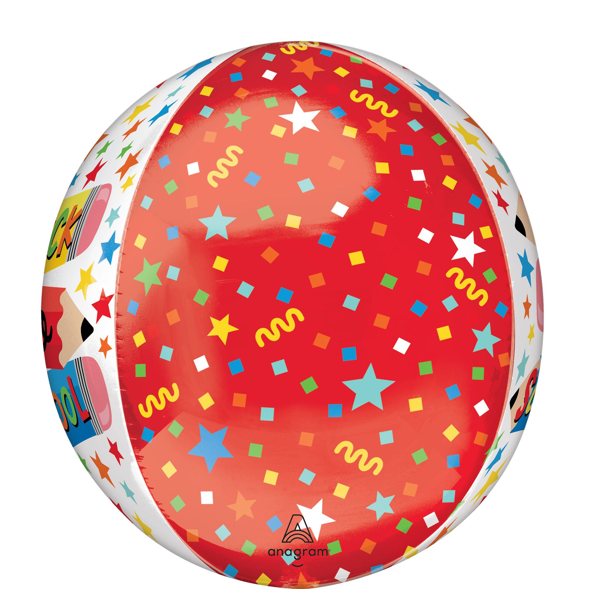 Orbz® 16" Write On Back to School Foil Balloon